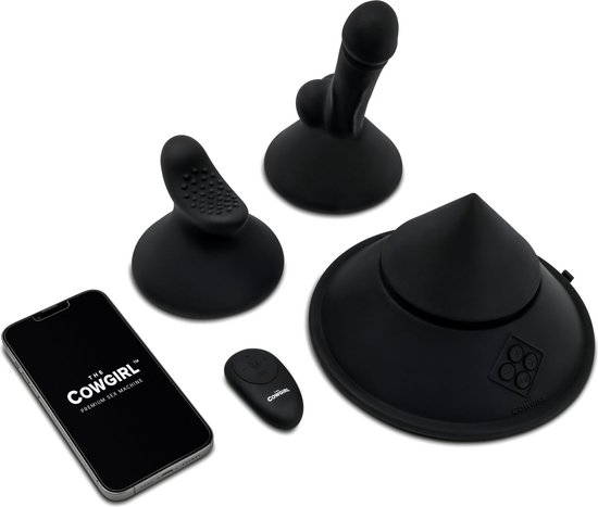 The Cowgirl Cone Cone-Shaped Vibrator with Remote & App - TC0195