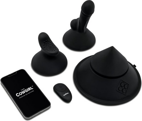 The Cowgirl Cone Cone-Shaped Vibrator with Remote & App - TC0195