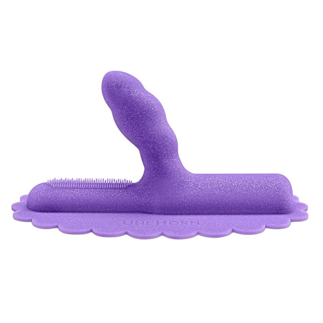 The Cowgirl Uni Horn Twisted Textured Silicone Attachment - TC9796