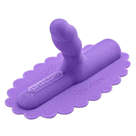The Cowgirl Uni Horn Twisted Textured Silicone Attachment - TC9796