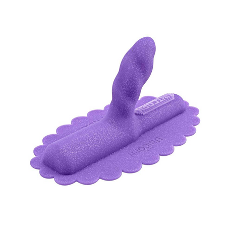 The Cowgirl Uni Horn Twisted Textured Silicone Attachment - TC9796