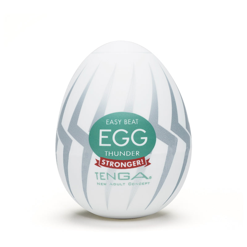 Tenga Egg Thunder Male Masturbator — Single-Use Pocket Sleeve - TN207