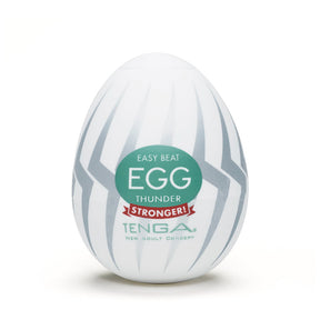 Tenga Egg Thunder Male Masturbator — Single-Use Pocket Sleeve - TN207