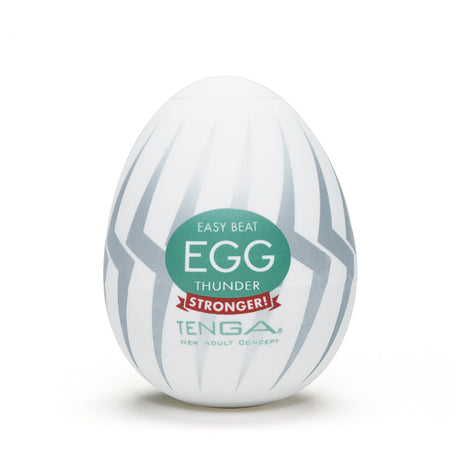 Tenga Egg Thunder Male Masturbator — Single-Use Pocket Sleeve - TN207
