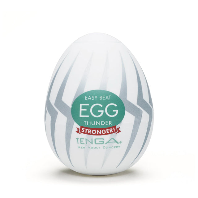 Tenga Egg Thunder Male Masturbator — Single-Use Pocket Sleeve - TN207