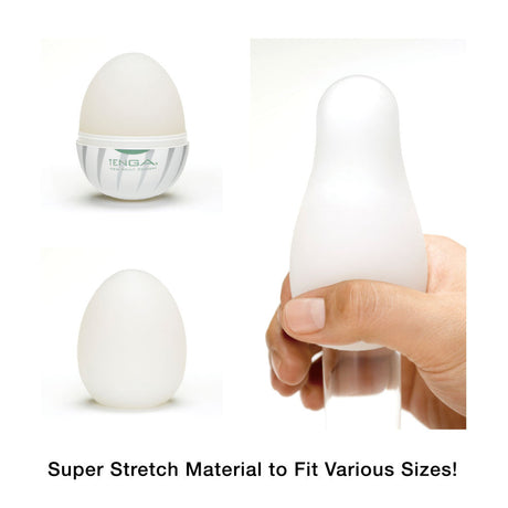 Tenga Egg Thunder Male Masturbator — Single-Use Pocket Sleeve - TN207