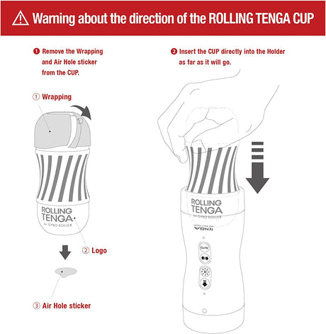 Tenga Vacuum Gyro Roller — Rolling & Vacuum Controller - TN177