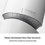 Tenga AERO Silver Ring Adjustable Suction Sleeve - TN608