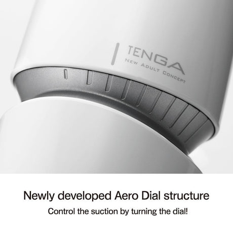 Tenga AERO Silver Ring Adjustable Suction Sleeve - TN608