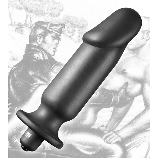 Tom of Finland Silicone Vibrating Anal Plug by Tom of Finland