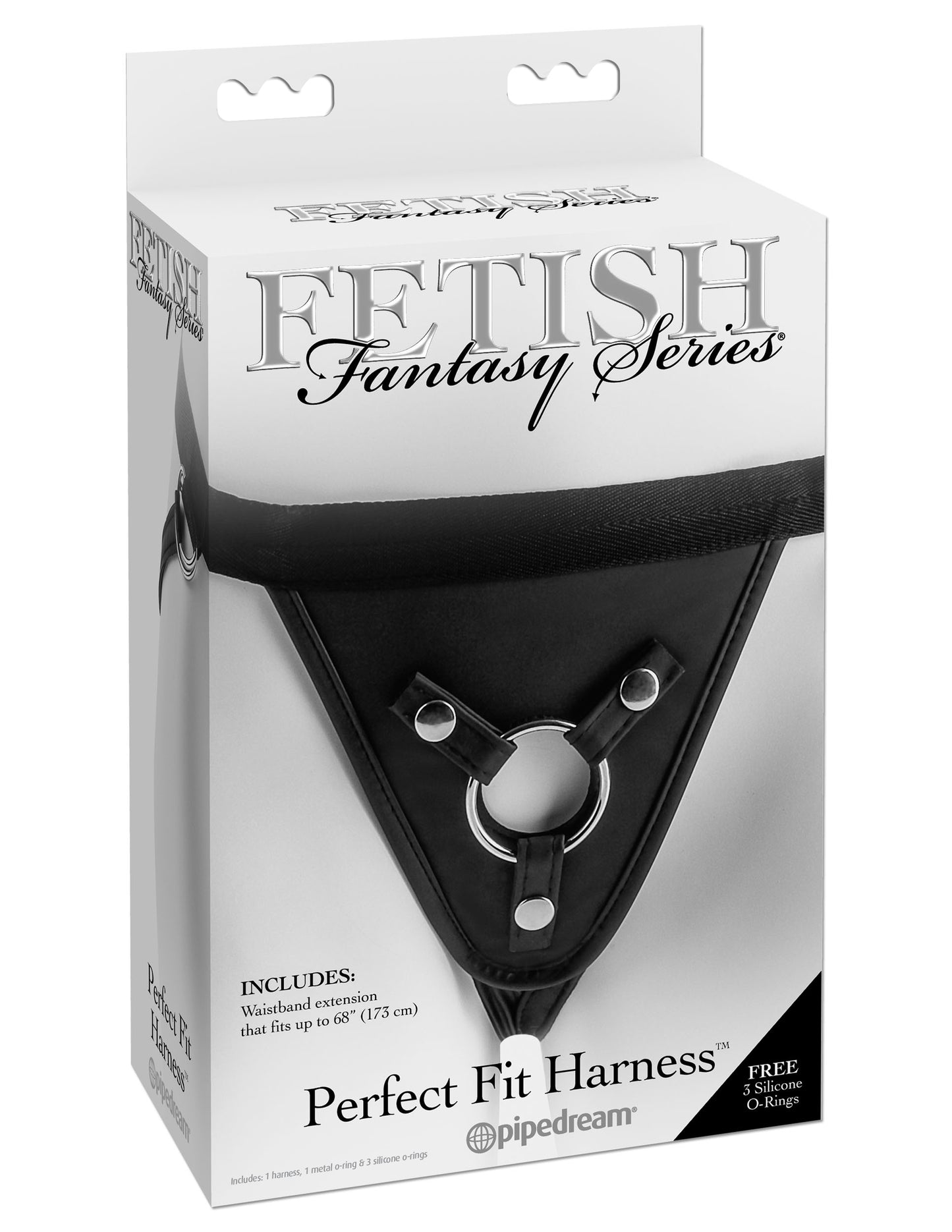 Fetish Fantasy Series Perfect Fit Harness - Black by Pipedream