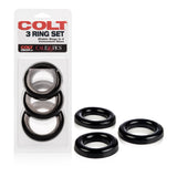 CalExotics Colt 3 Ring Set — Pliable Rubber Rings (3 Sizes) - SE6840032