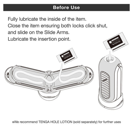 Tenga Flip Zero Gravity EV Vibrating Sleeve, Black - TN387