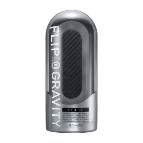 Tenga Flip Zero Reusable Male Masturbator — Black - TN383