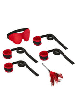 Sportsheets Sexy Submissive Kit — Red 4-Piece Bondage Set - SS680-03