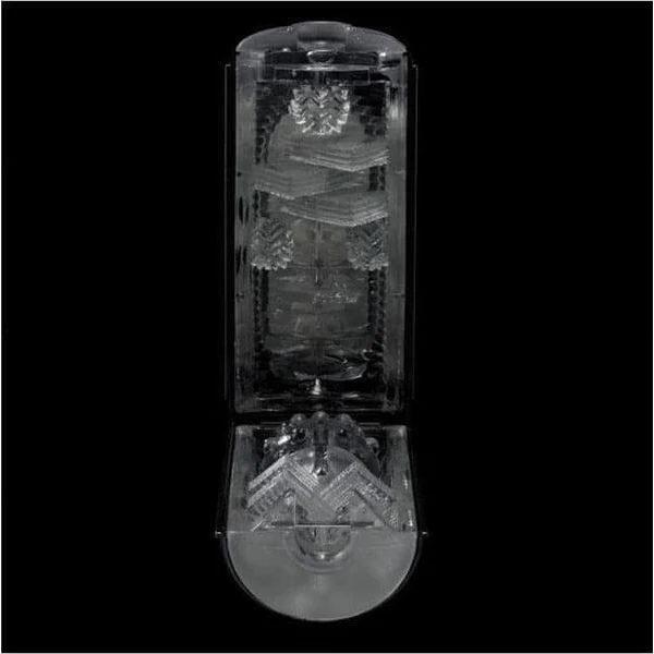 Tenga Flip Hole Black Male Masturbator — Flip-Style Reusable Sleeve - TN310