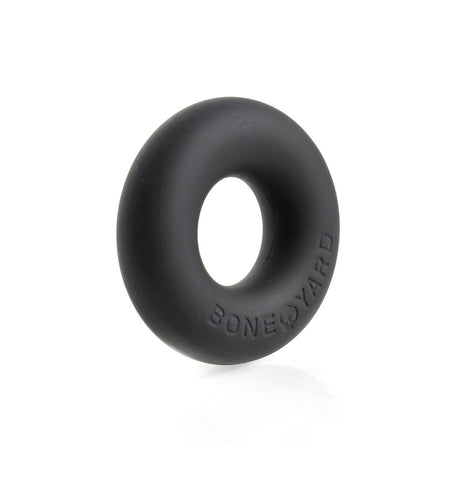 Rascal Ultimate Silicone Cock Ring — Black (50mm OD, 20mm ID) - BY-0450