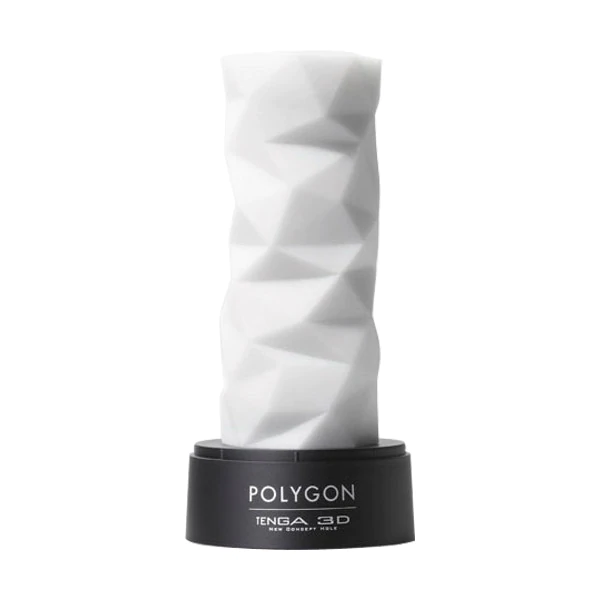 Tenga 3D Polygon Male Masturbator — Textured Reusable Sleeve - TN415