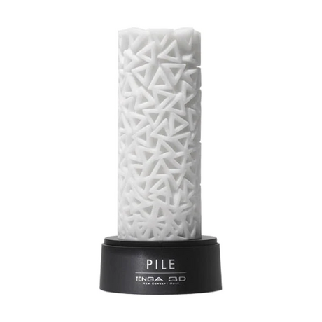 Tenga 3D Pile Male Masturbator — Reusable Textured Sleeve - TN420