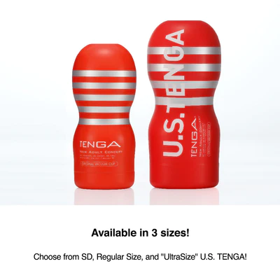 Tenga SD Original Vacuum Cup — Strong, Pre-Lubricated Disposable - TN818