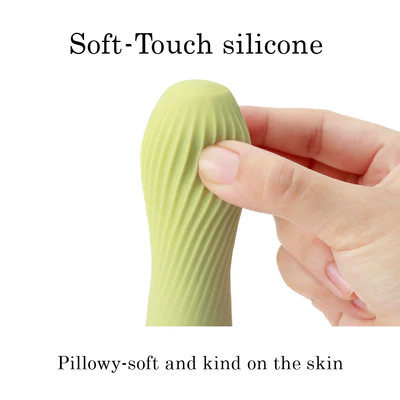 Iroha zen MATCHA Vibrator — Soft-Touch Silicone, 5 in - TN908