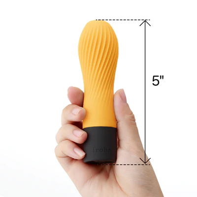 Iroha zen YUZUCHA Soft-Touch Portable Vibrator, 5 in - TN911