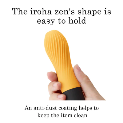 Iroha zen YUZUCHA Soft-Touch Portable Vibrator, 5 in - TN911