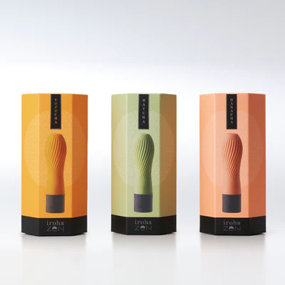 Iroha zen YUZUCHA Soft-Touch Portable Vibrator, 5 in - TN911