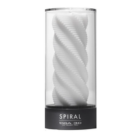 Tenga 3D Spiral Male Masturbator — Stretchable Textured Sleeve - TN400