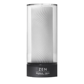Tenga 3D Zen Male Masturbator — Reusable Textured Sleeve - TN410