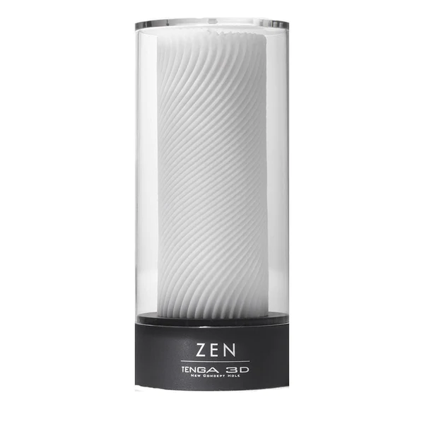 Tenga 3D Zen Male Masturbator — Reusable Textured Sleeve - TN410