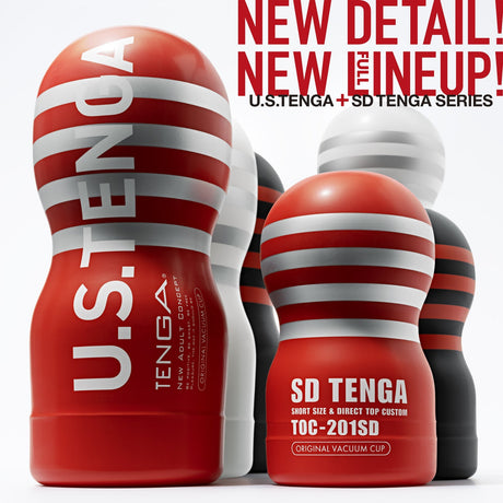 Tenga SD Original Vacuum Cup — Pre‑Lubricated Disposable Cup - TN817