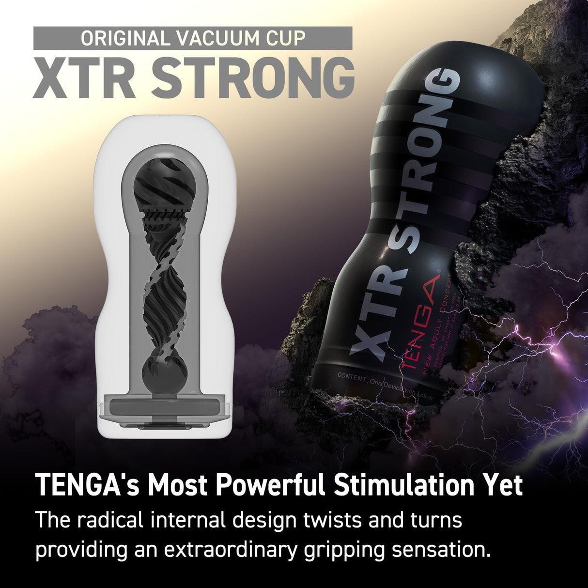 Tenga Original Vacuum Cup — Extra Strong Single-Use Sleeve - TN155