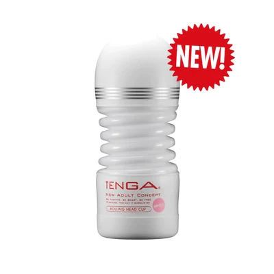 Tenga Rolling Head Cup Gentle — Disposable Pre‑Lubricated Cup - TN108
