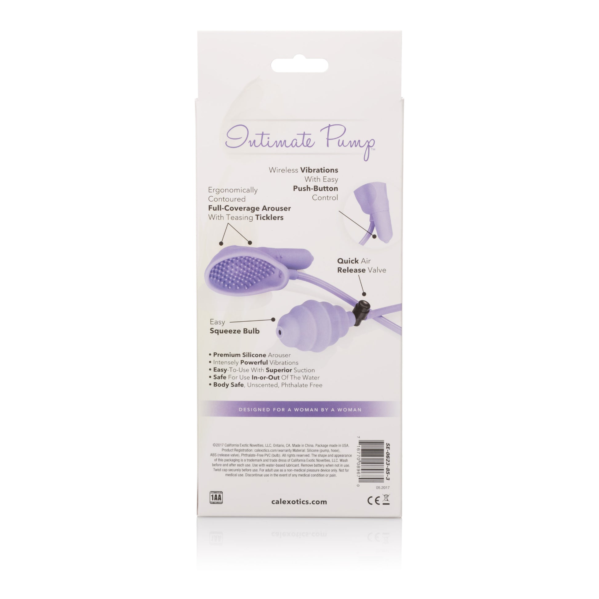 Intimate Pump Silicone Pro Intimate Pump by CalExotics