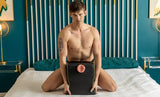 Liberator Top Dog Mount for Fleshlight — Black Faux Leather - L9782