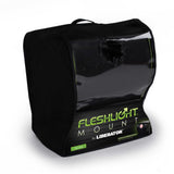 Liberator Top Dog Mount for Fleshlight — Black Faux Leather - L9782