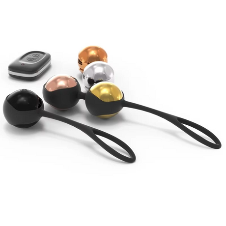 Dorcel Training Balls — Vibrating Kegel Set with 5 Weights - DL2080