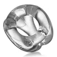 OXBALLS TRI-SPORT Cocksling — Clear FLEXtpr 3-Ring - OX-AJ1076-CLR