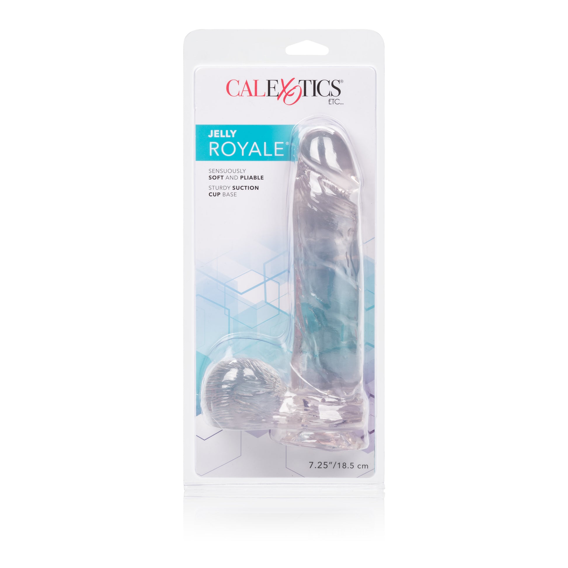 Jelly Royale - 7.25 Inch - Clear by CalExotics