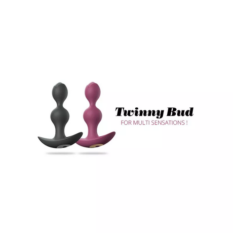 Love To Love Twinny Bud Anal Plug — Plum Star - LV2305
