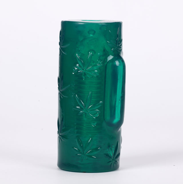 "Blaze Vibrating Male Masturbator 420 Series - Green MTMA2102-LF"