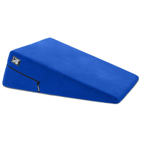 Liberator Ramp Sex Ramp — Blue Microfiber (Three Sizes) - L7580