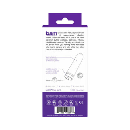 Bam Rechargeable Bullet - Into You Indigo by VeDO