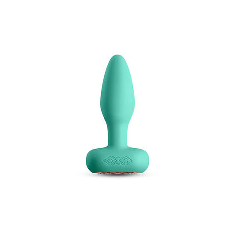 nsnovelties Techno Prism Teal Anal Plug — App-Controlled - NSN-0287-08