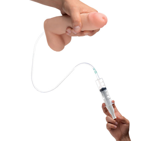 8 Inch Realistic Dual Density Squirting Dildo by XR Brands