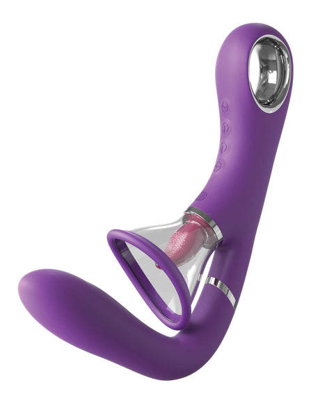 Pipedream Fantasy for Her Ultimate Pleasure Pro Vibrator — Purple - PD4967-12
