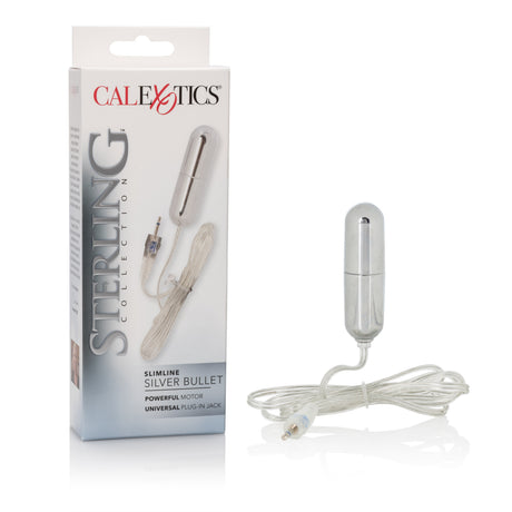 Sterling Collection Slimline Silver Bullet by CalExotics