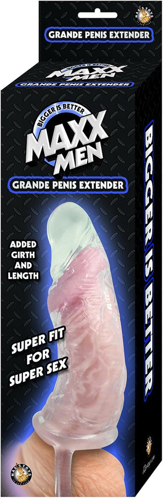 Maxx Men Grande Penis Sleeve - Clear by Nasstoys