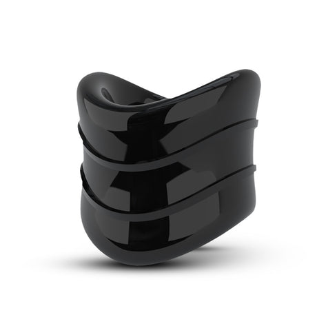 Blush Beef Ball Stretcher — Snug X-Long, 1 Inch Diameter (Black) - BL-93315